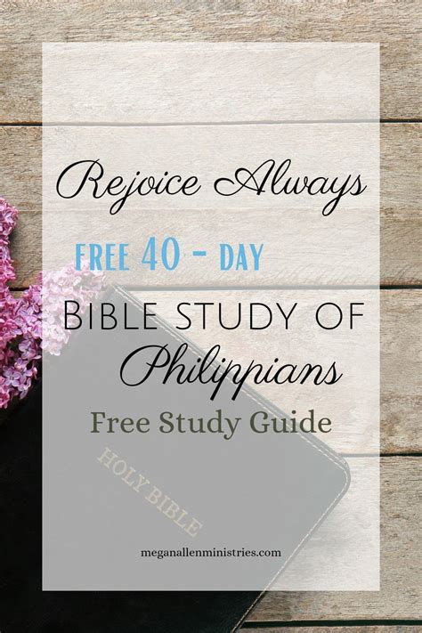 Philippians Study Guide .
